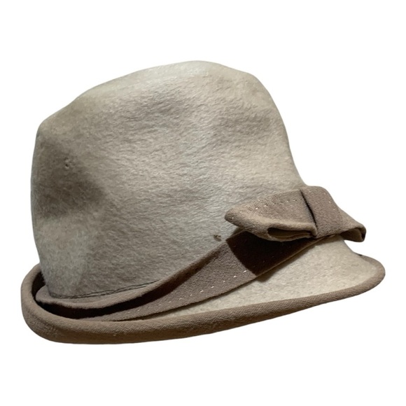EVC Rare Antique 1950’s Pollock of NY Countess Wool Ritz Bucket Hat main image 4
